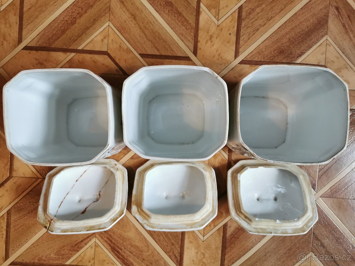 Staré dózy, kořenky, pomněnky - Stará Role Hutschenreuther - 8