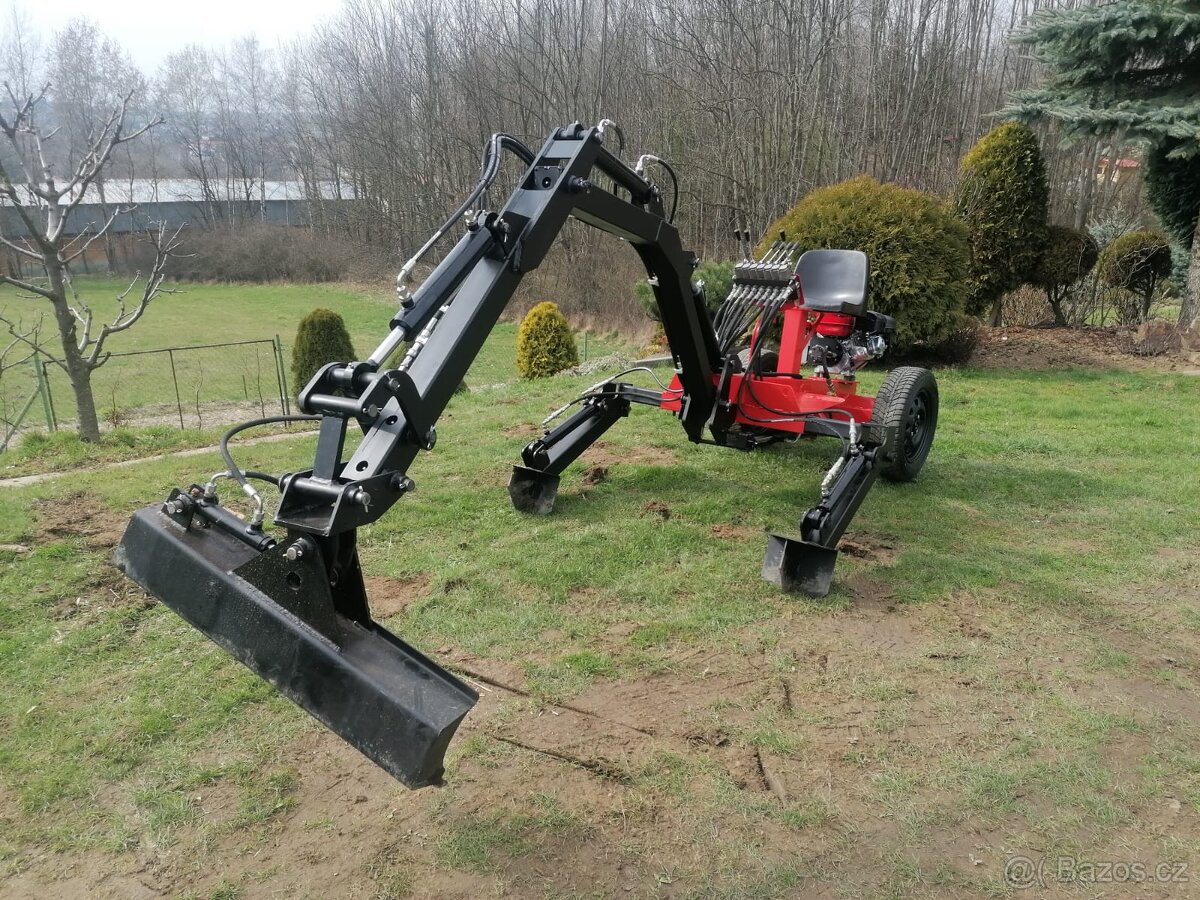 Minibagr menzi muck - 8