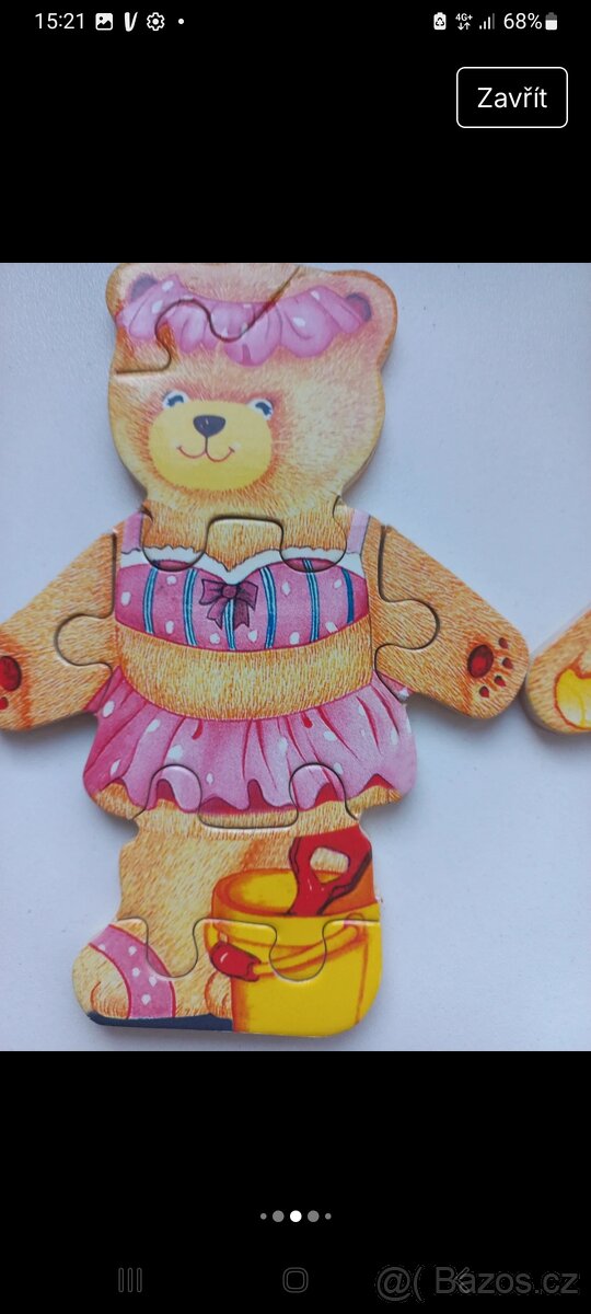 Dřevěná skládačka - 8