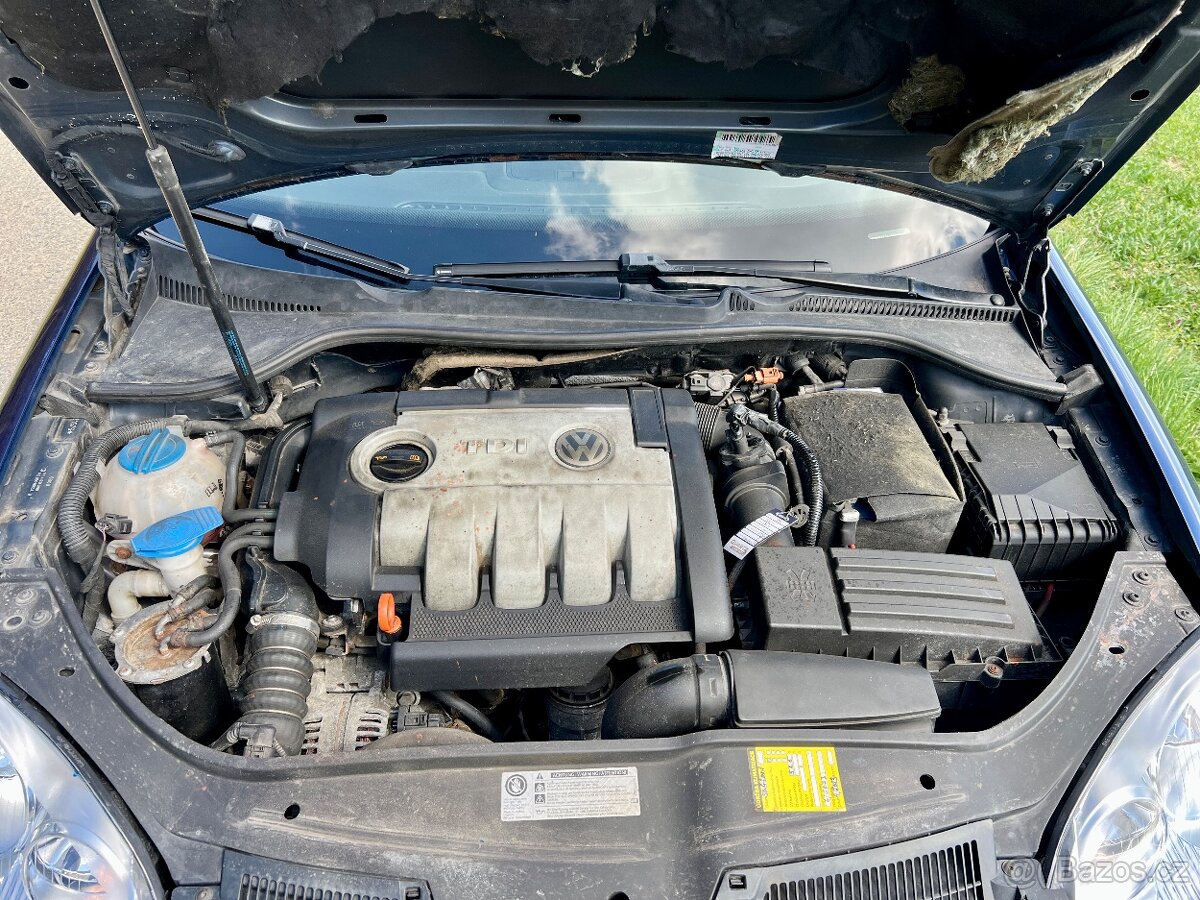 VW Golf V Variant 1.9 TDI, 2009 – po velkém servisu - 8