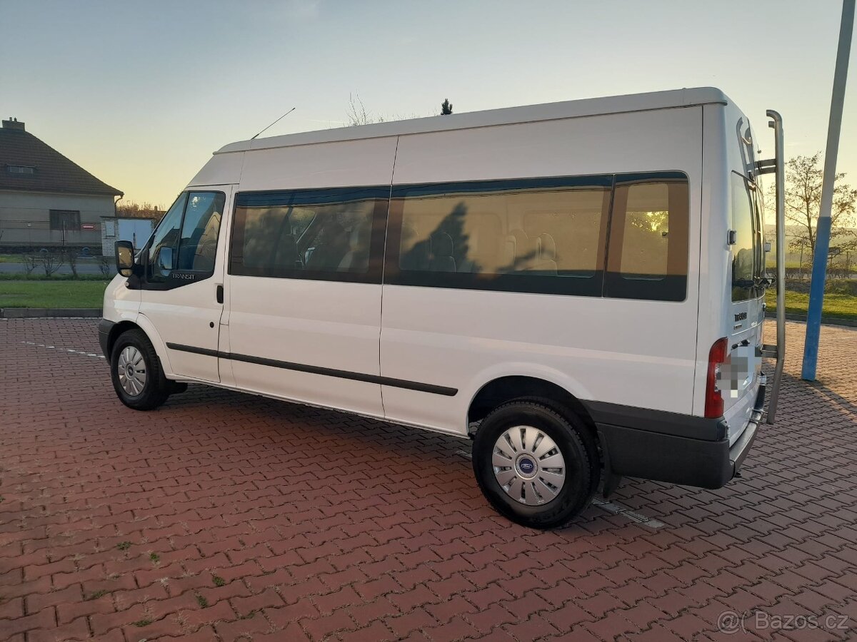 Ford Transit L3 H2 9 míst 2.2 TDCI 103 KW 6ti kvalt r. 2013 - 8