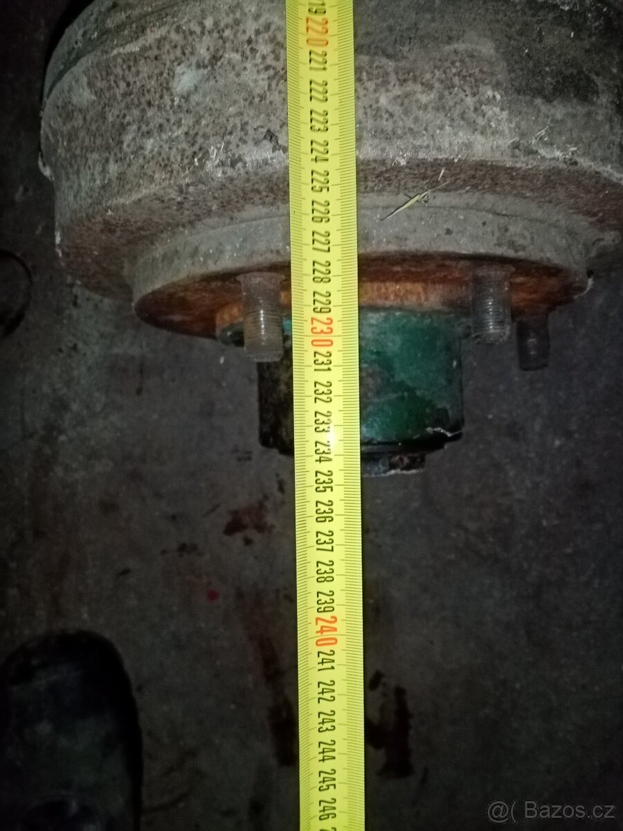 Kolo + náprava +disk - 8