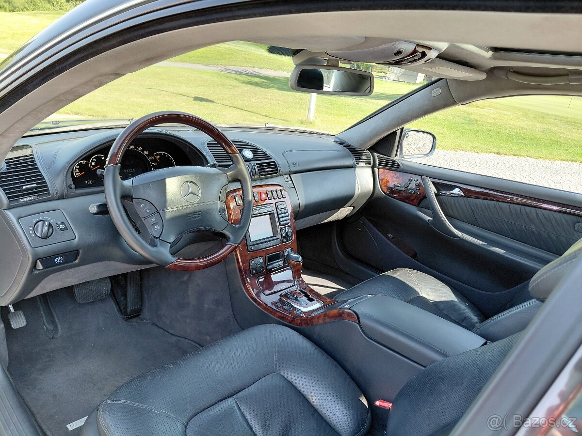 Mercedes CL 600 V12 Kupé,Top Stav,2001,FULL VÝBAVA - 8
