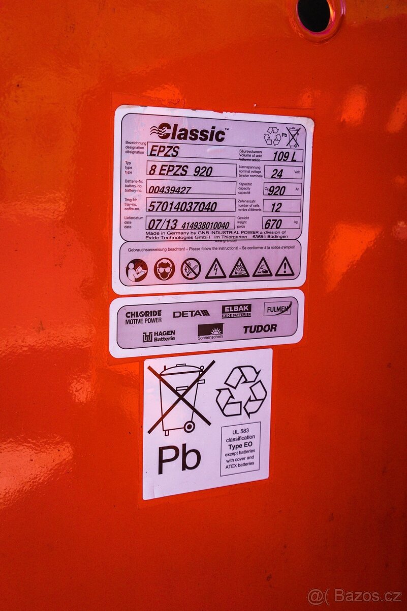 Vysokozdvižný vozík Linde E15-01 (VV0016) - 8