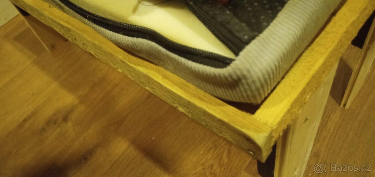 Postel pro psa/kočku lamelový rošt, nastavitelná výška - 8