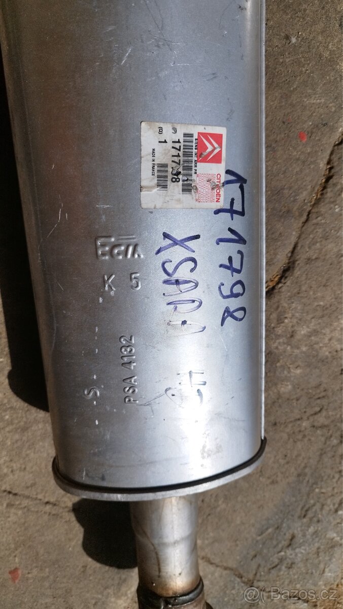 Výfukové díly Citroen, Peugeot - 8