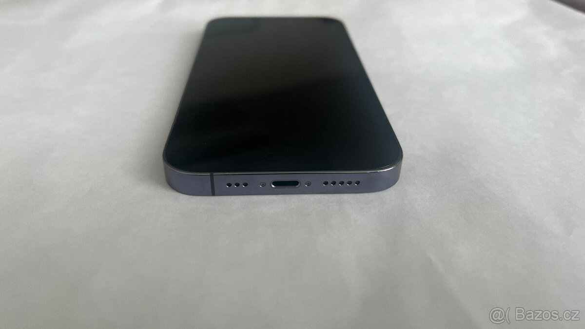 APPLE IPHONE 14 PRO 256 GB FIALOVÝ,12 MĚS.ZÁRUKA,VELMI HEZKÝ - 8
