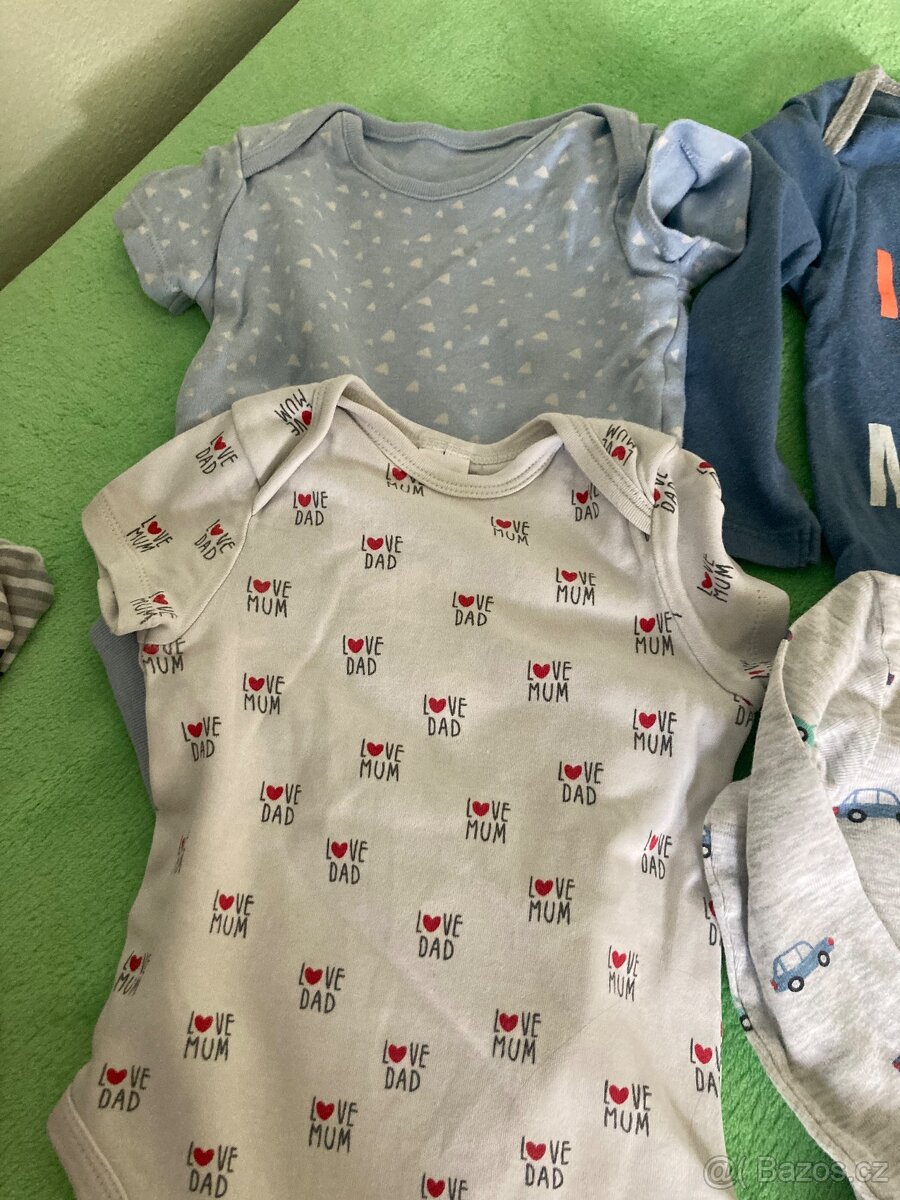 Set oblečení na mimi kluka 68 3-6 měsíců - 8