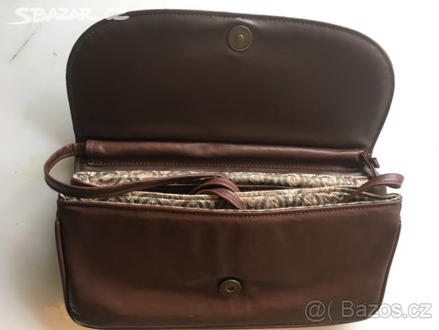 Dámská hnědá kabelka - 8