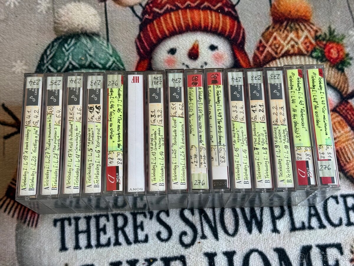 Audio kazety Sony HF 90 a TDK D90 - 8