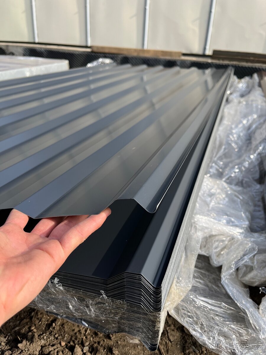 Trapézové plechy 0.4 mm - 8