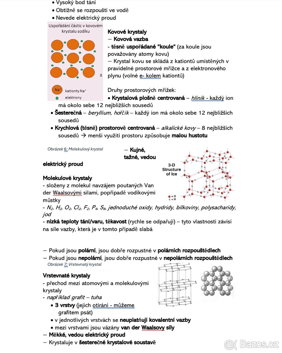 Maturitní otázky z bilogie a chemie - 8
