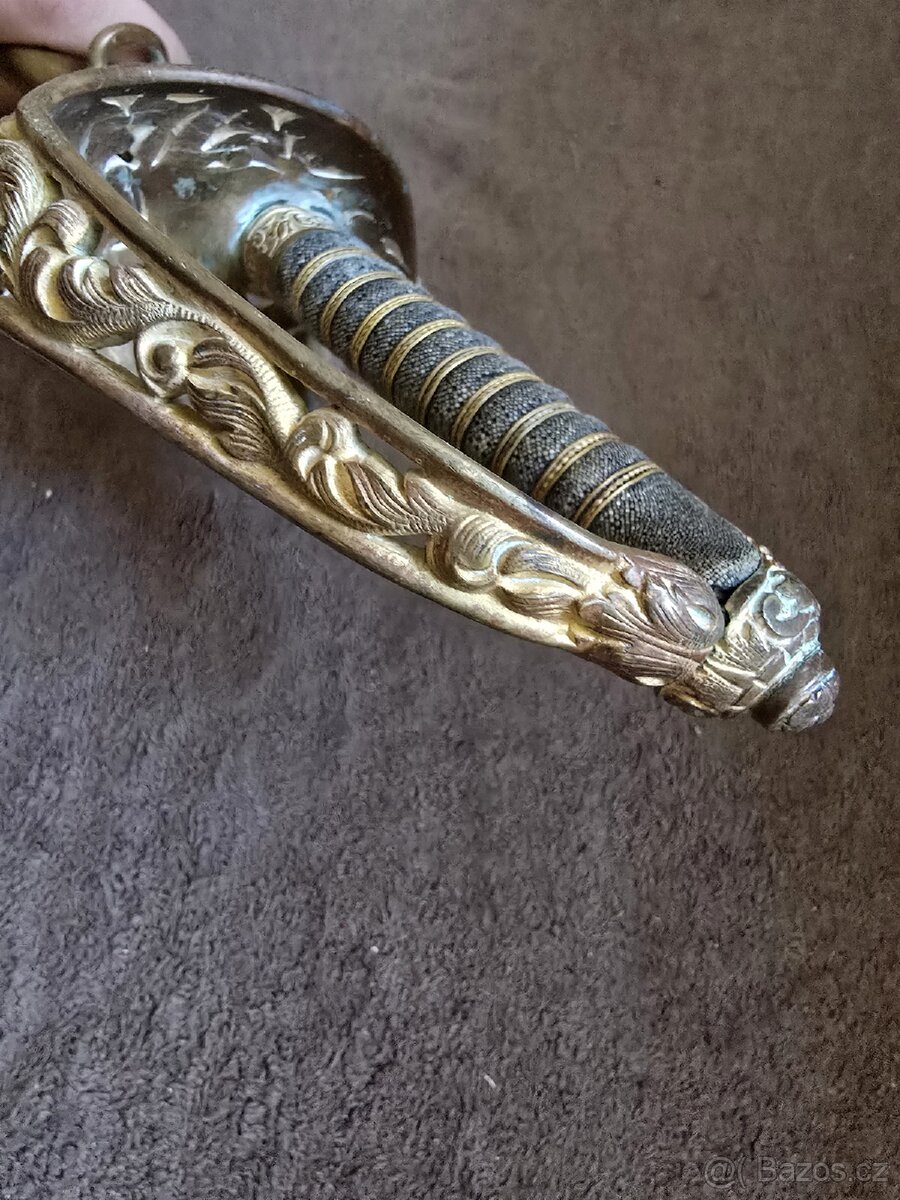 KRÁSNÁ STARÁ ŠAVLE RAKOUSKO UHERSKO VZOR 1889 - 8