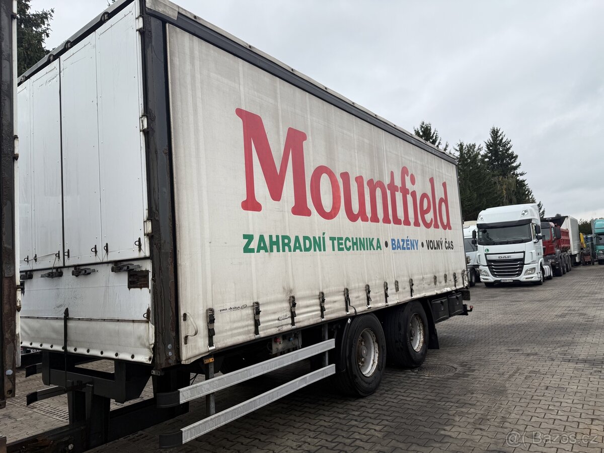 2XTANDEM PŘÍVES SVAN 18 T Spodní závěs, SAF - 8