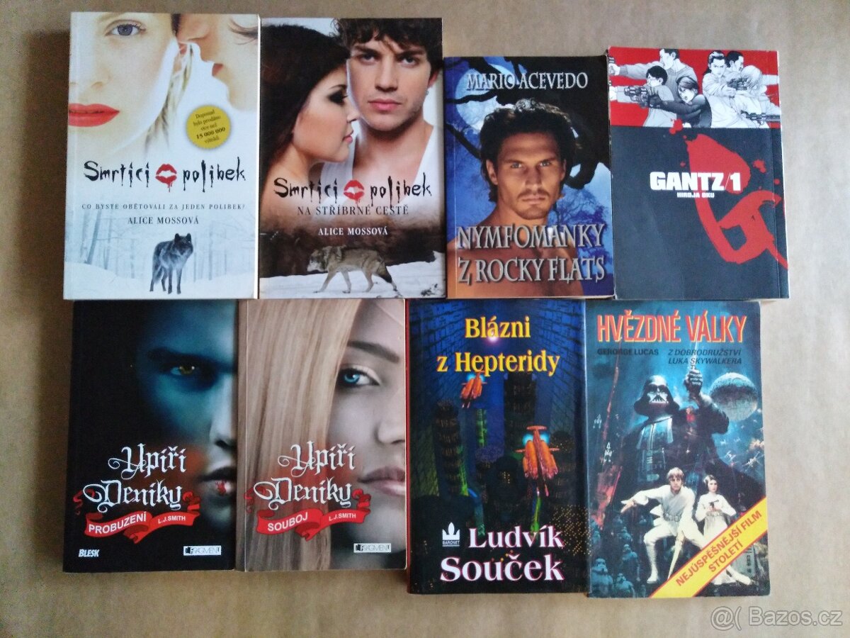 Sci-fi apod. - starší knihy, ceny od 20Kč do 60Kč - 8