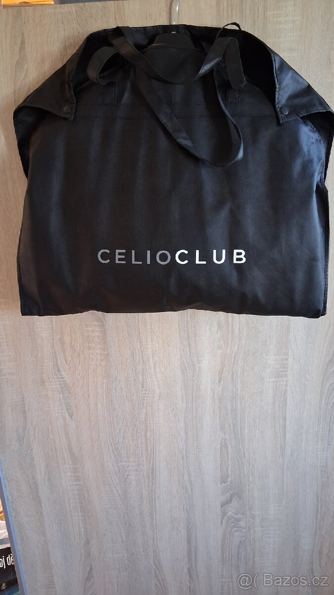 Pánský černý oblek CELIOCLUB - 8