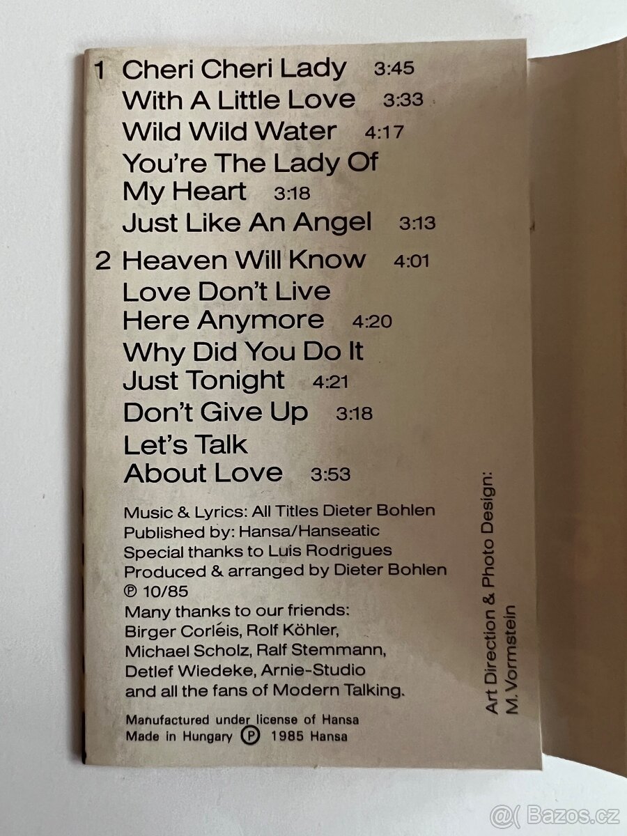 Modern Talking - let’s Talk About Love 1985 - 8