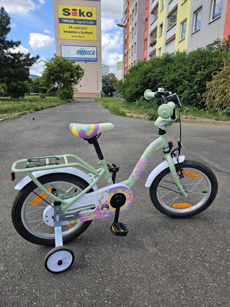 Prodám dětské 16"kolo (dívčí). - 8