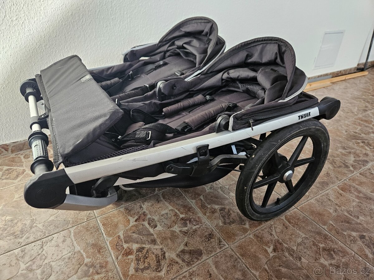 Kočárek Thule Urban Glide 2 pro dvojčata s fusaky. - 8