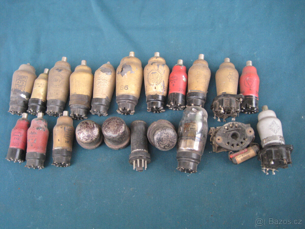 Staré lampy elektronky - 8