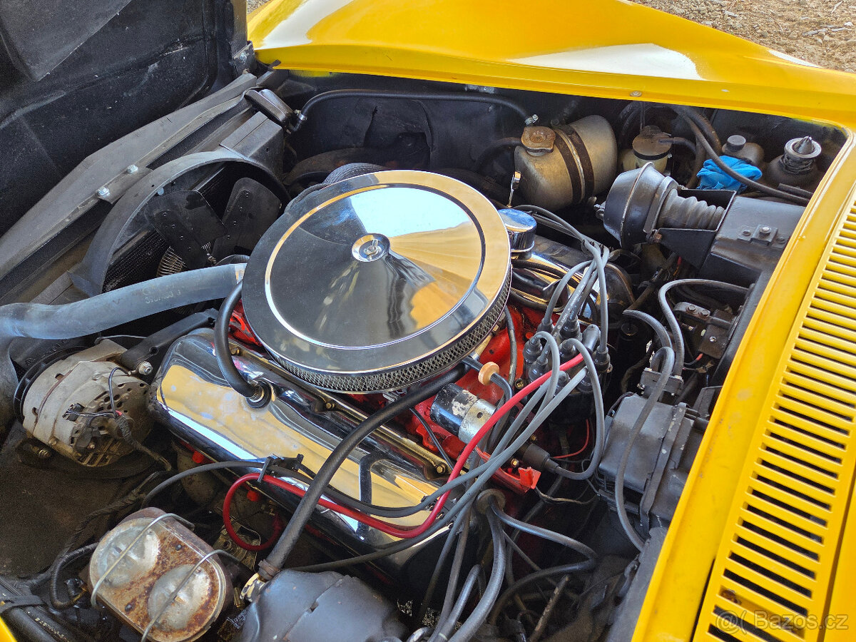 Chevrolet Corvette C3 – 1972, Big Block 454, chromka - 8