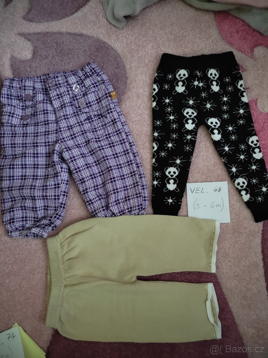 Zateplené kalhoty , tepláčky mix - 8