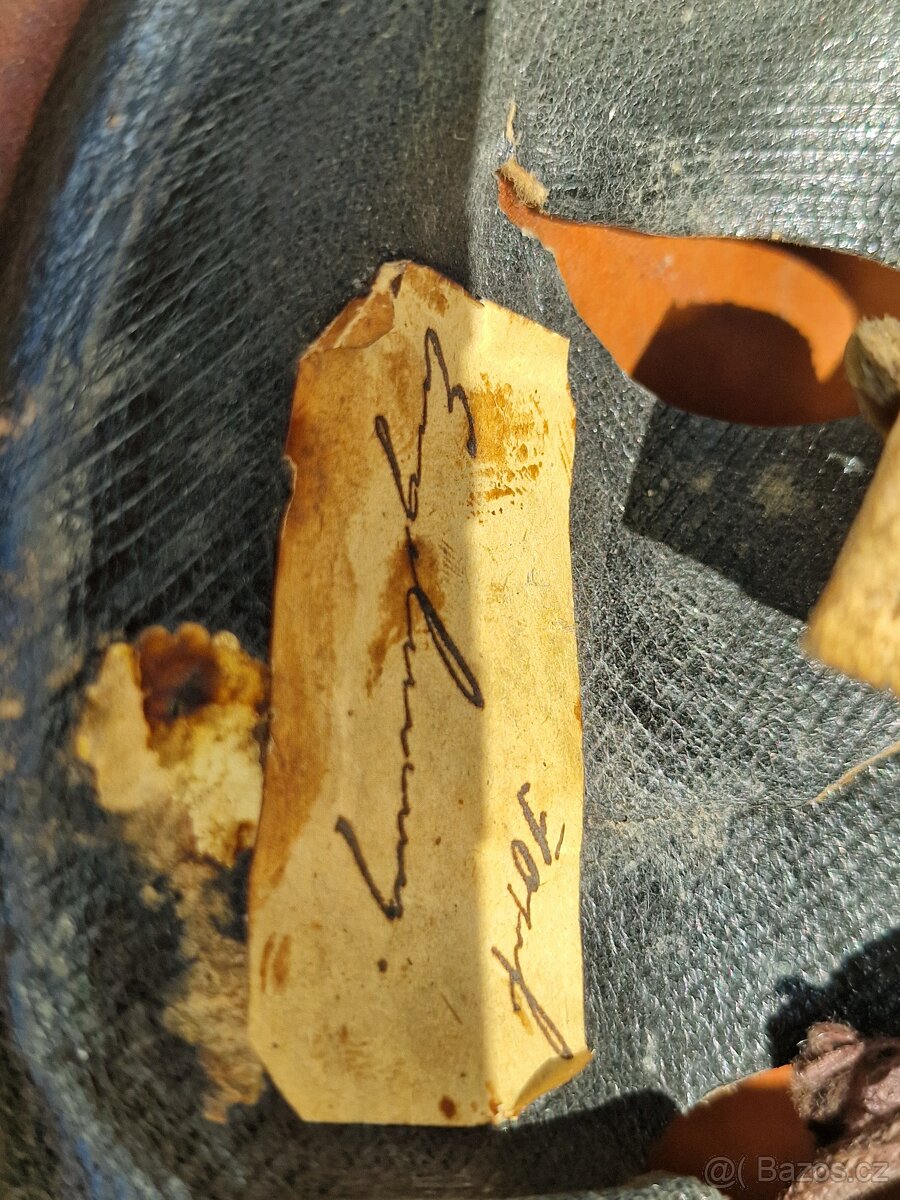 přilba, helma Rakousko Uhersko četník - 8