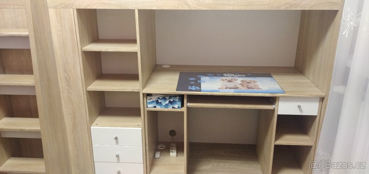 DĚTSKÁ PATROVÁ POSTEL 90x200CM - 8