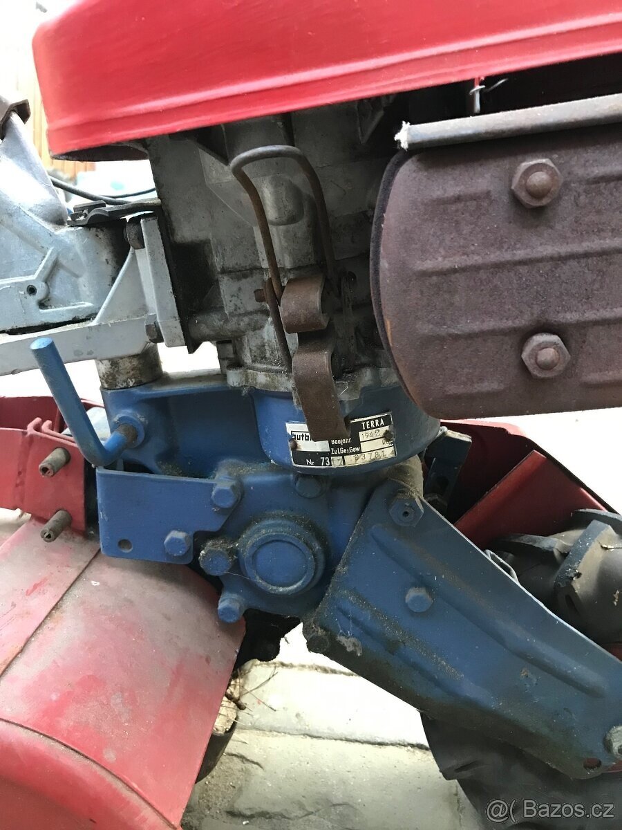 Rotavátor s pojezdem na Vari , Terra, Honda, Gutbrod. - 8