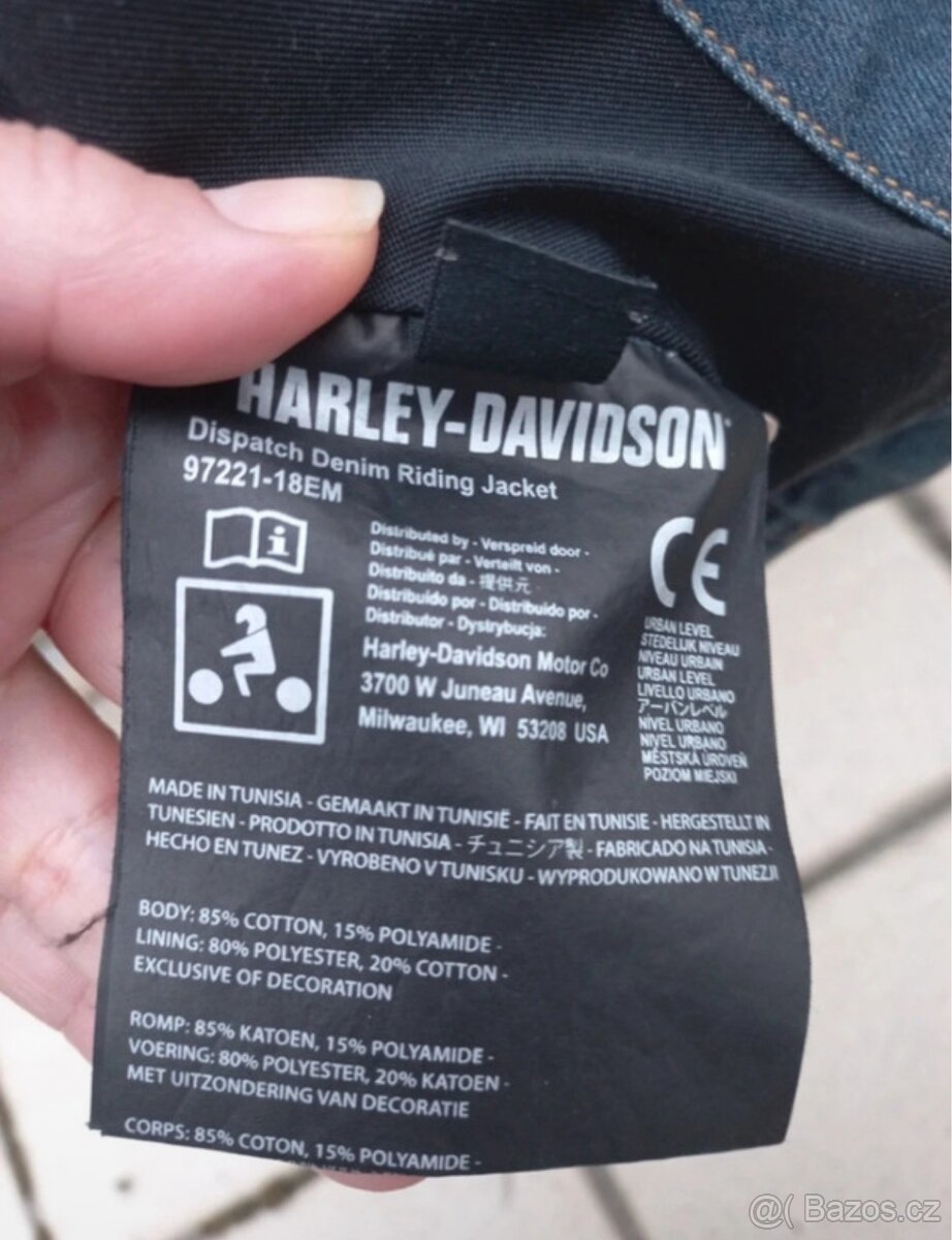 Riflová bunda Harley Davidson - 8