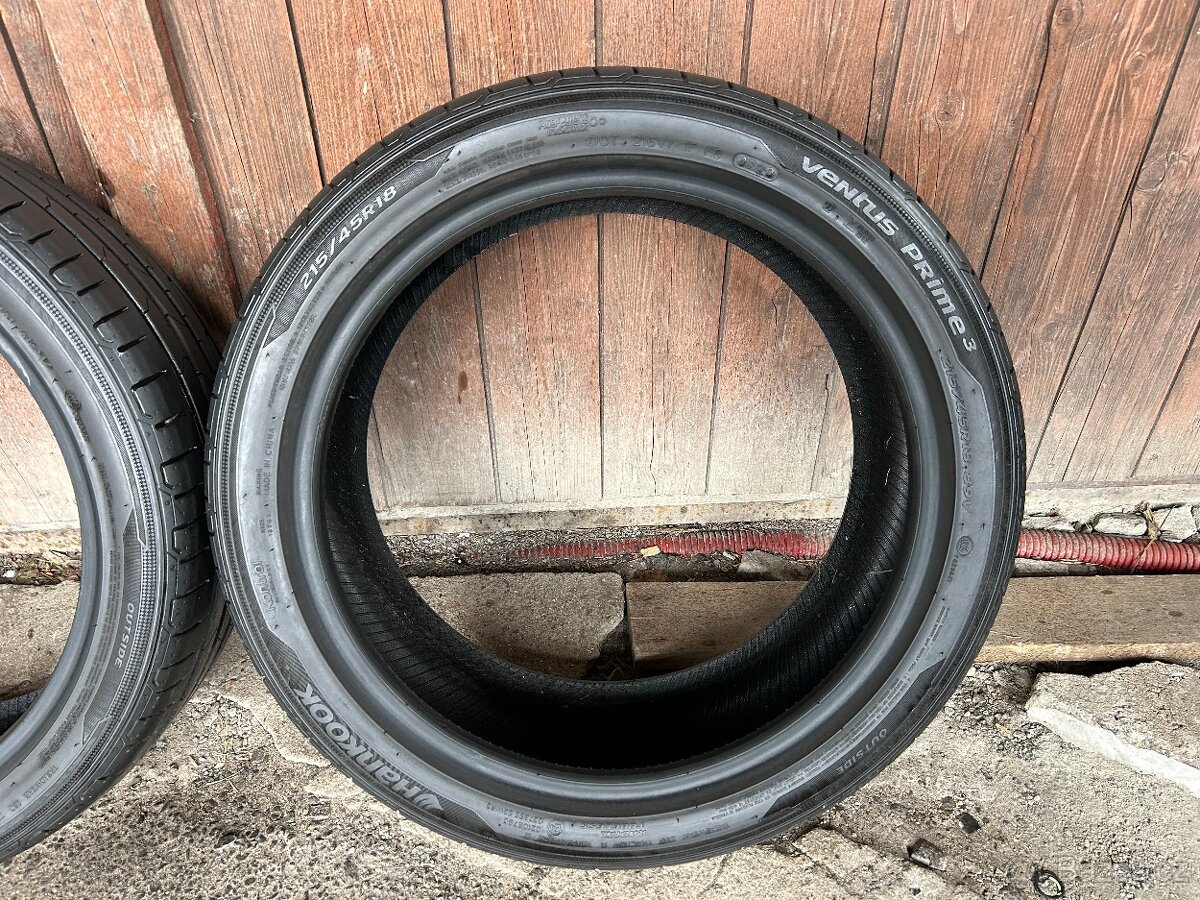 Prodám gumy 215/45/18 Hankook. - 8