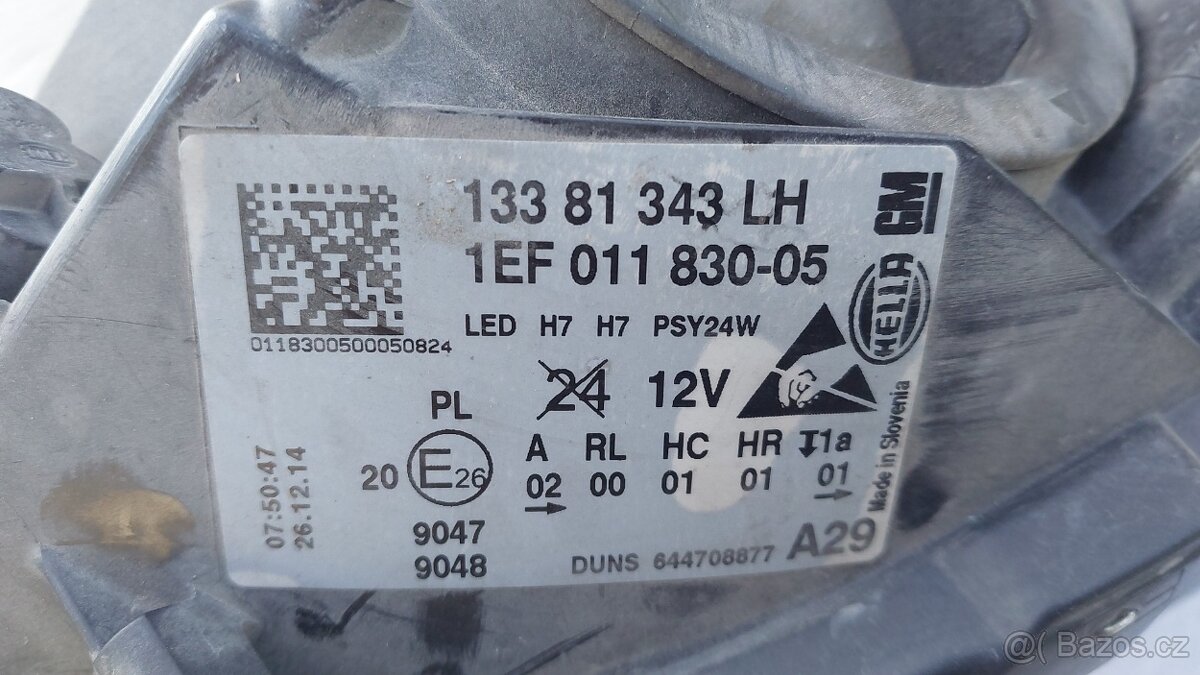 Opel CORSA E – LP Světlo s LED - 8