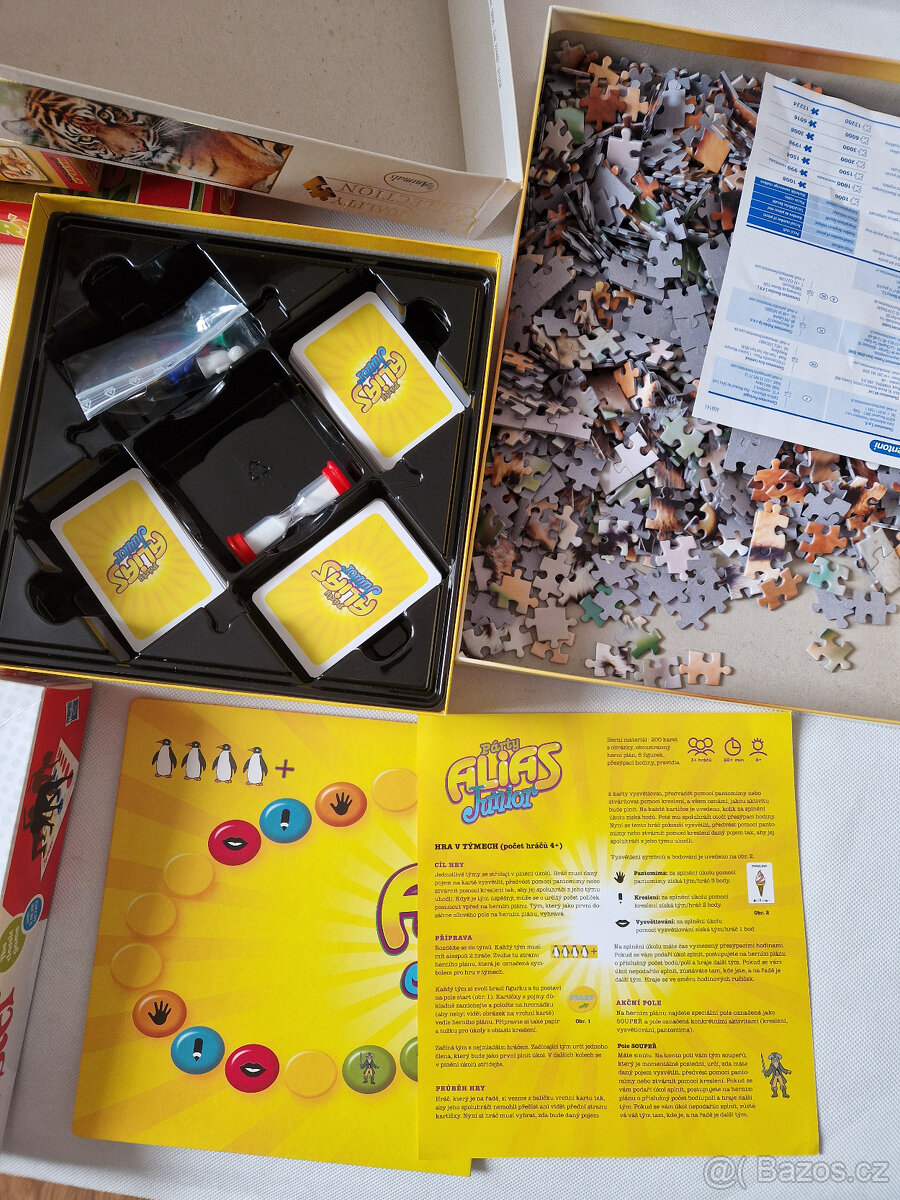 Deskové hry puzzle Monopoly Frozen Super Farmář Nocto robot - 8