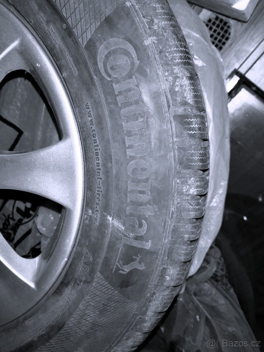 zimní pneu+alu ráfky 6,5Jx16H2 - 8