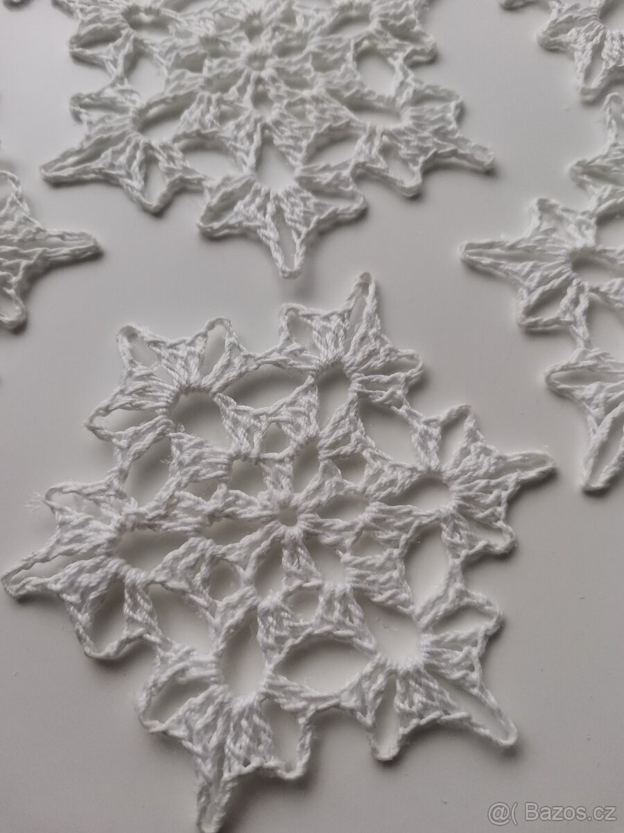 Vločky na vánoční stromeček - 8