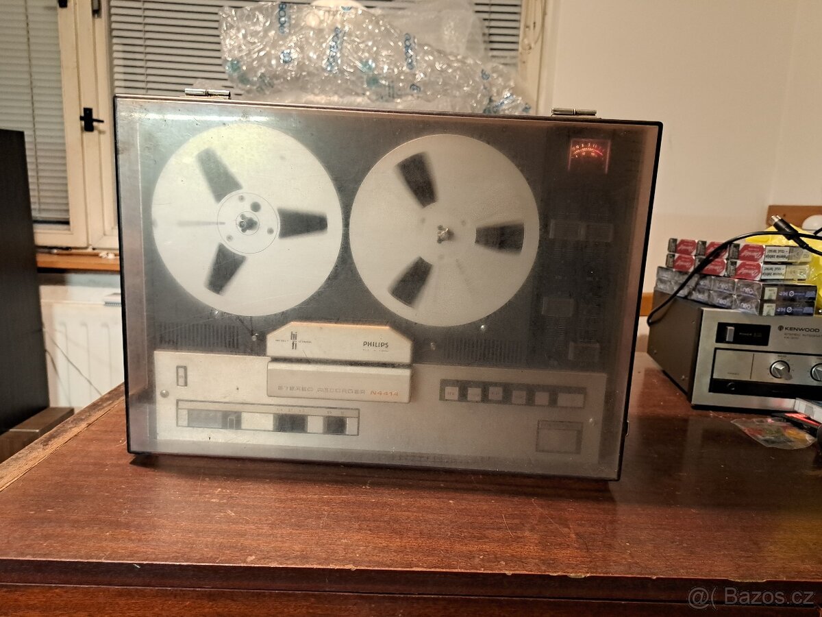 Kotoučový magnetofon Philips N4414 po servisu - 8