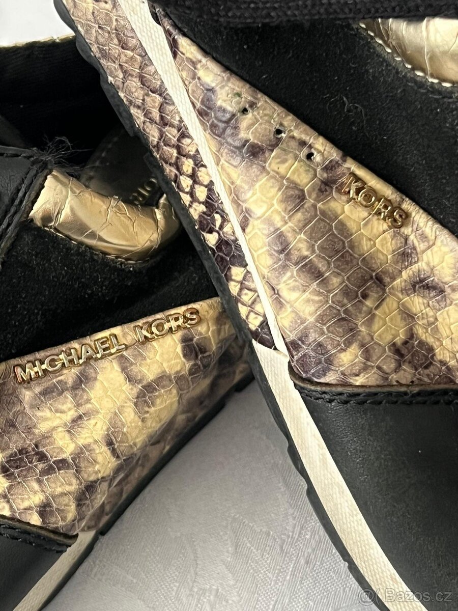 Michael Kors - dáms. kožené tenisky – vel. 38 - 8