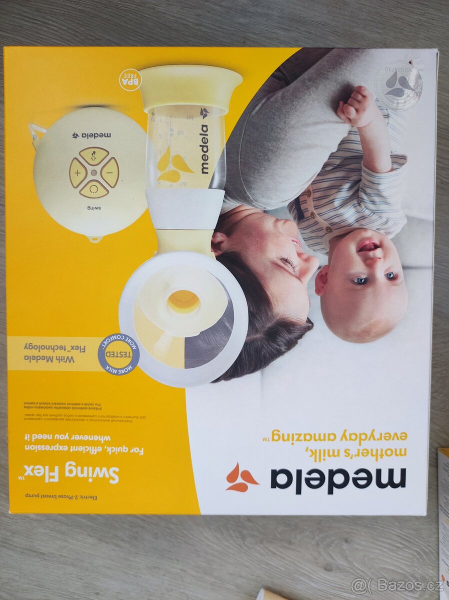 Elektrická odsávačka mléka Medela + další v ceně - 8