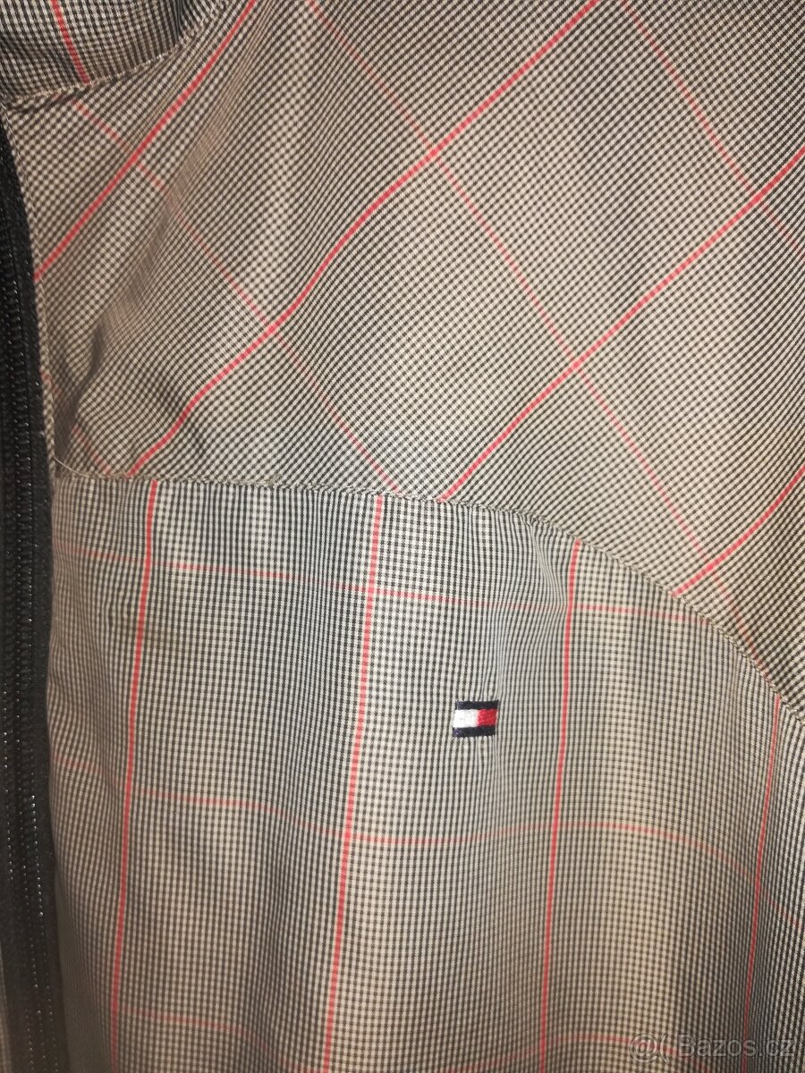 JARNÍ/PODZIMNÍ LEHKÁ BUNDA TOMMY HILFIGER VELIKOST L - 8