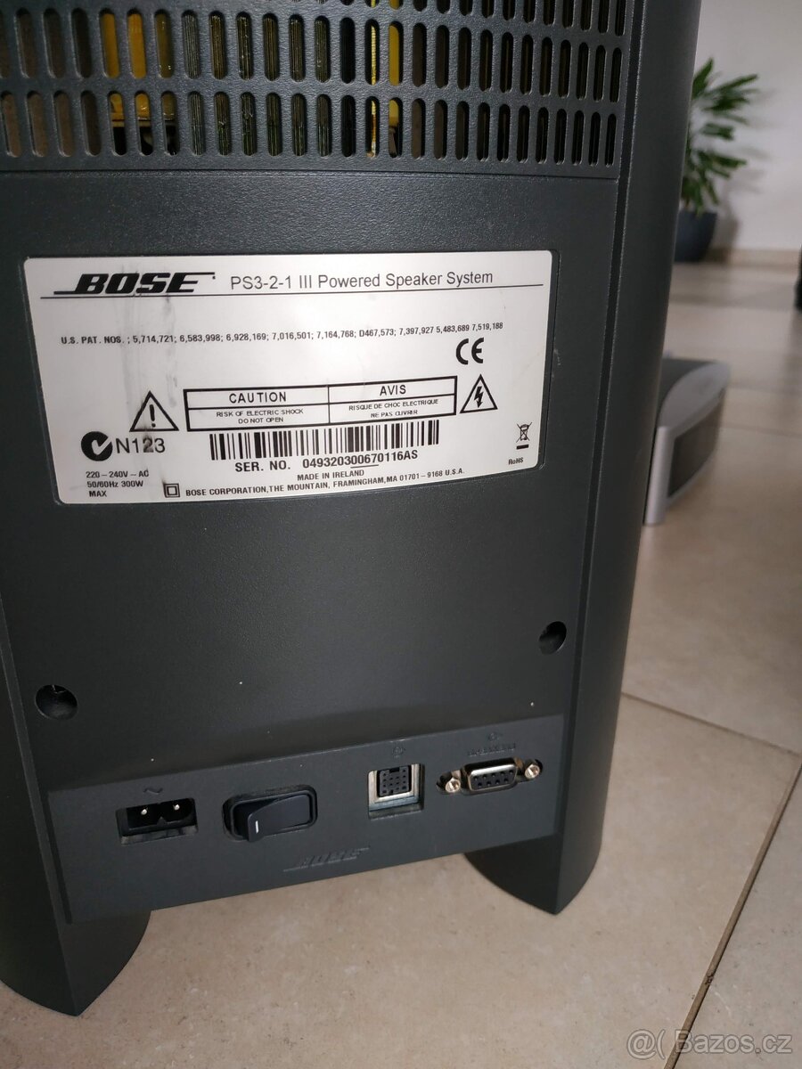 Predám 2.1 domáce kino Bose 321 GS series III - 8