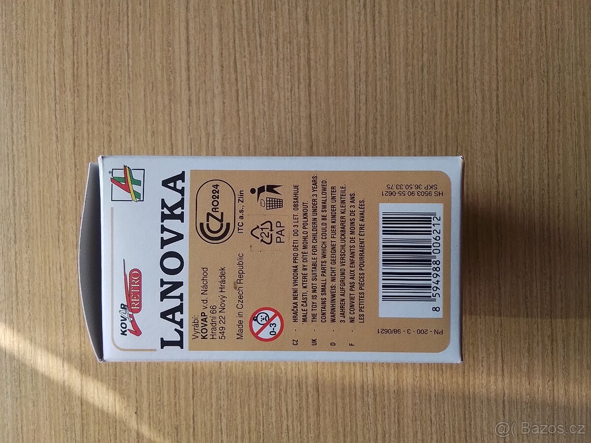 KOVAP Lanovka na klíček - Funkční technický model - NOVÁ / N - 8