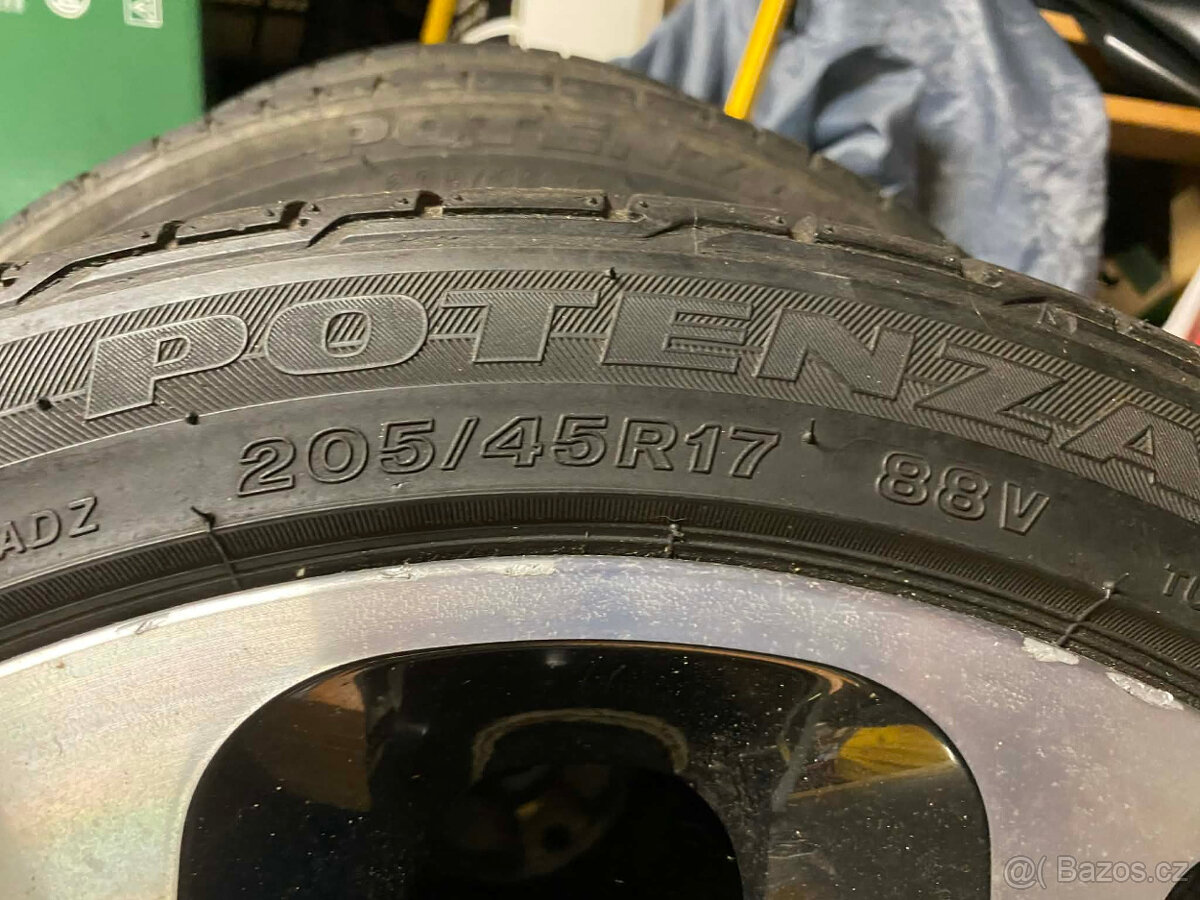 Hliníkové disky+pneu - 8