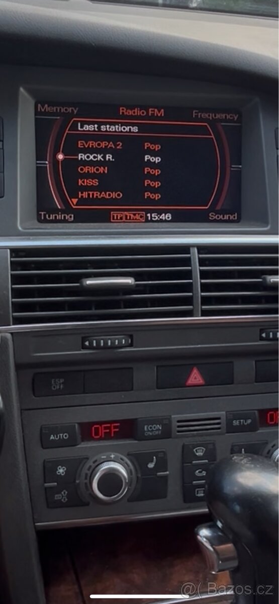 Přístrojová deska A6 C6 - 8