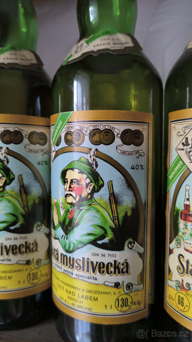 Alkohol - vodka, griotte, myslivec, žitná, režná, gin - 8