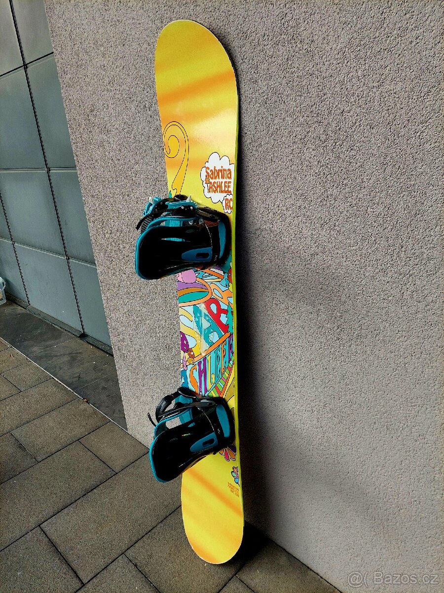 Snowboard SABRINA, 138 cm + boty - 8