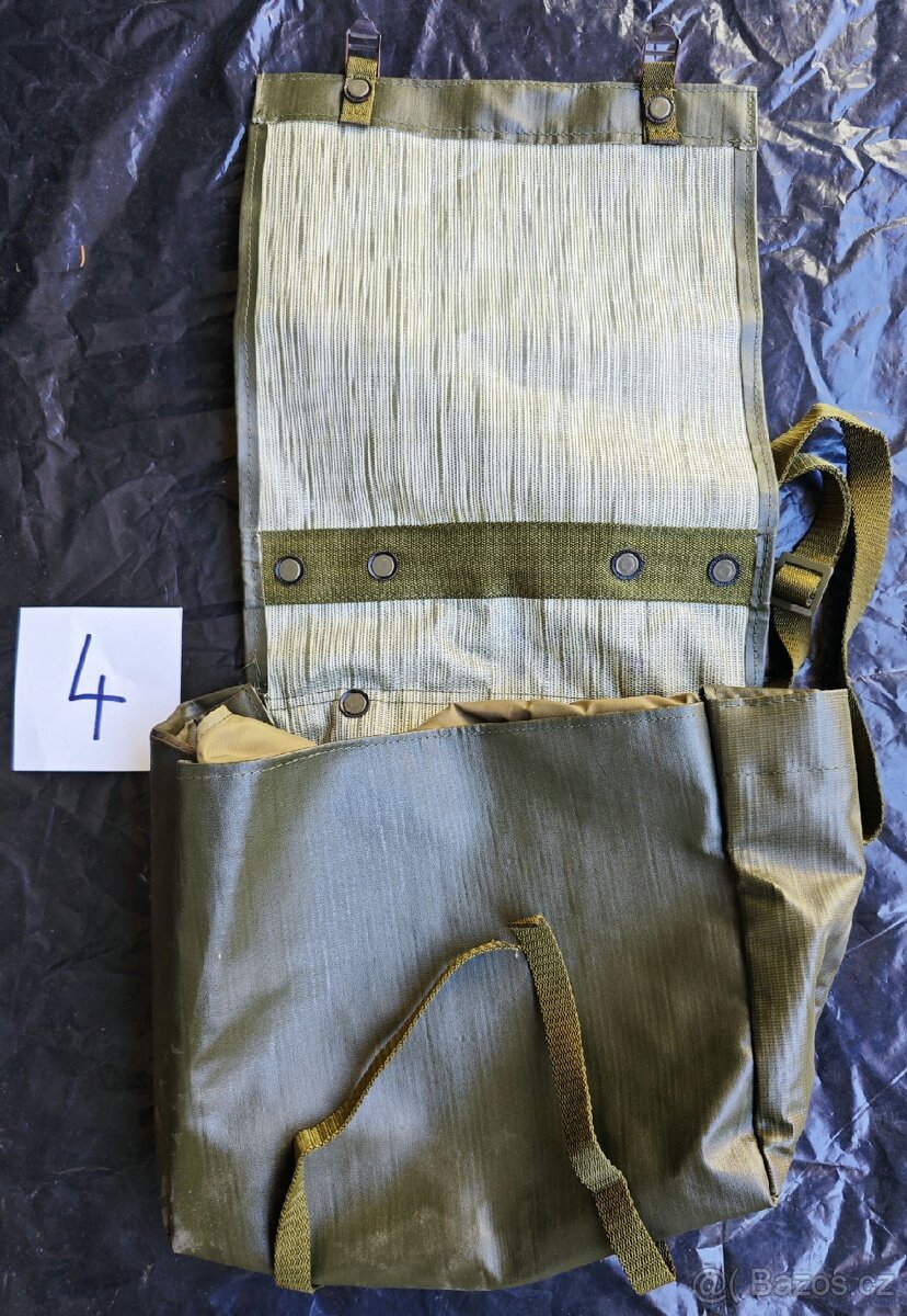 Staré trampské batohy a brašny - Pogumované - 8