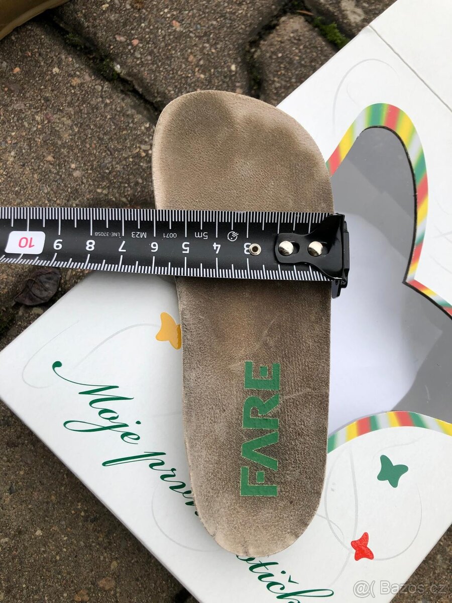 Celoroční dětské barefoot boty zn. Fare řady Bare, vel. 22 - 8