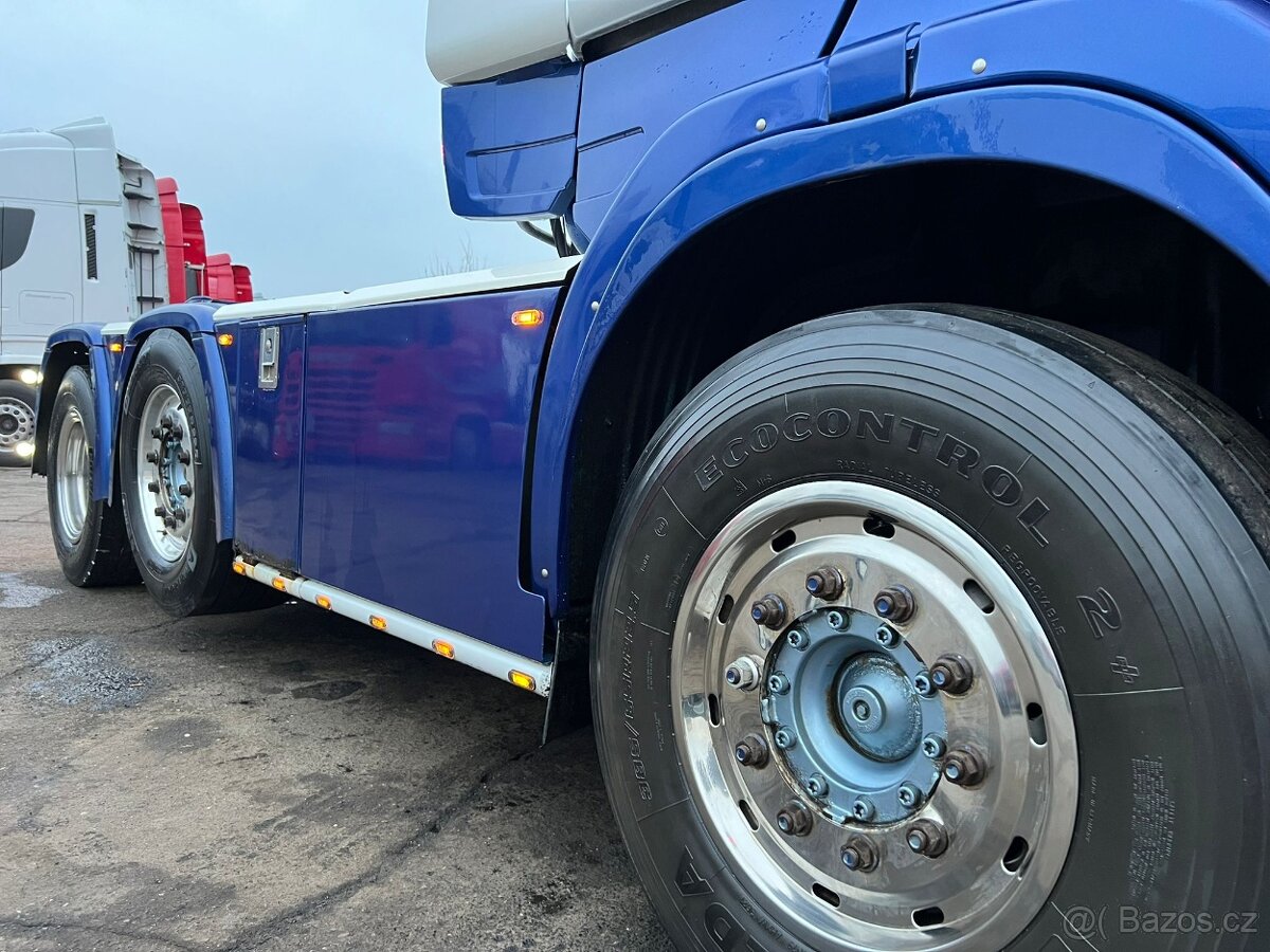 Scania R620 V8 6x2 TOPLINE OPTICRUISE HYDRAULIK EURO IV natá - 8