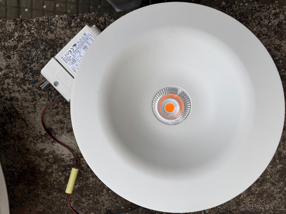 Velké kruhové vestavné svítidlo Linea 185 LV,více kusů,SLEV - 8