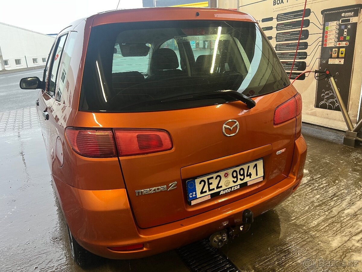 Mazda 2 1.25i. Rok 2006. Nová STK. Tažné. Klima. Centrál - 8
